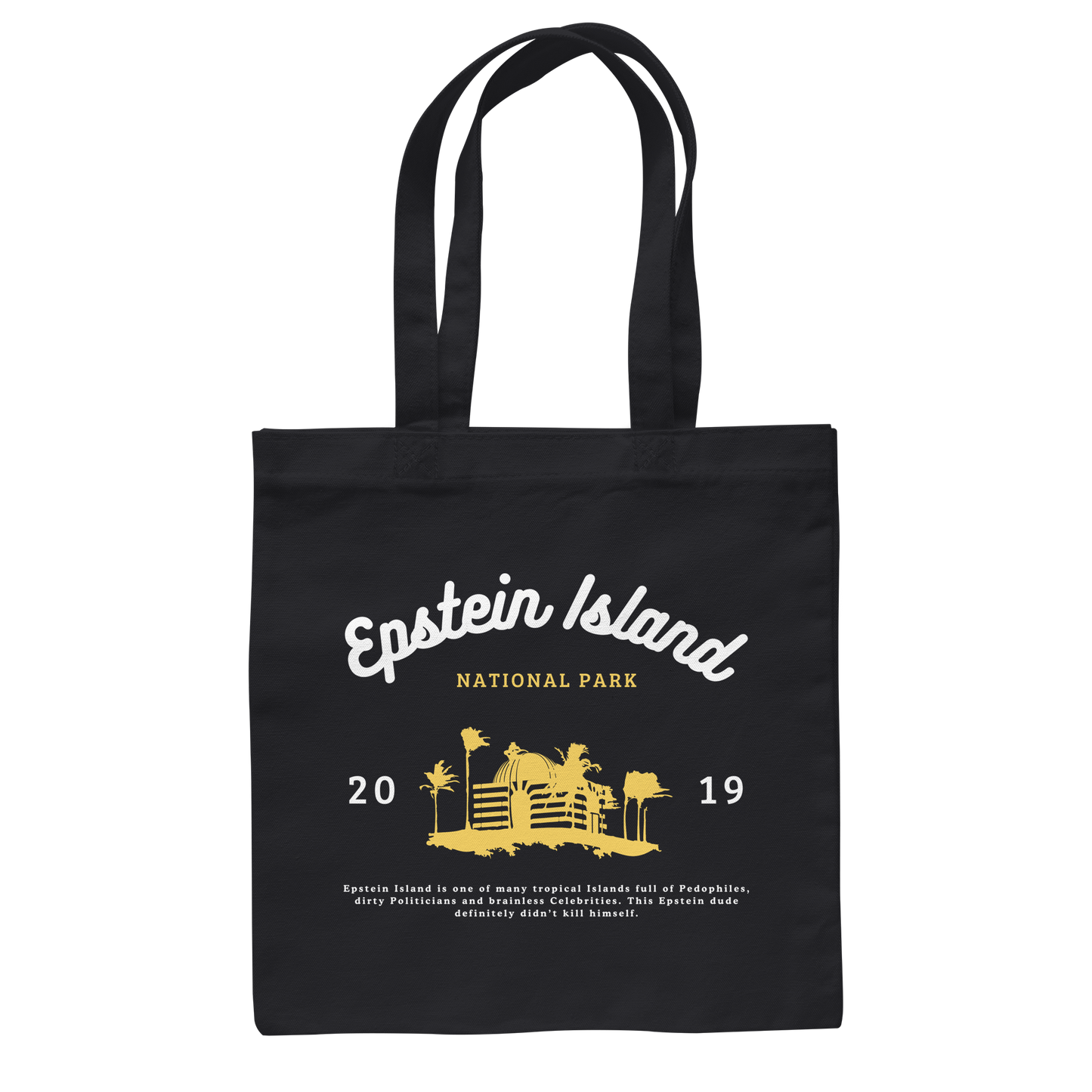 🔥 Epstein Island National Park - Baumwolltasche