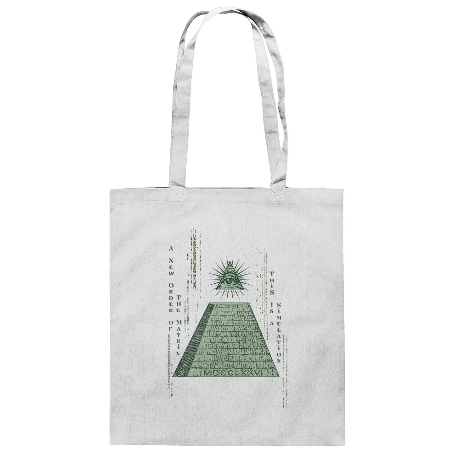 This Is a Simulation - Baumwolltasche