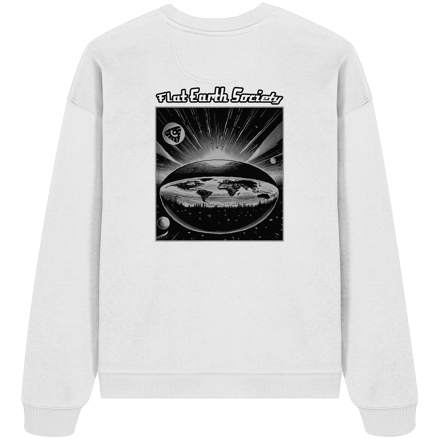 🔥Flat Earth Society - Organic Oversize Sweatshirt