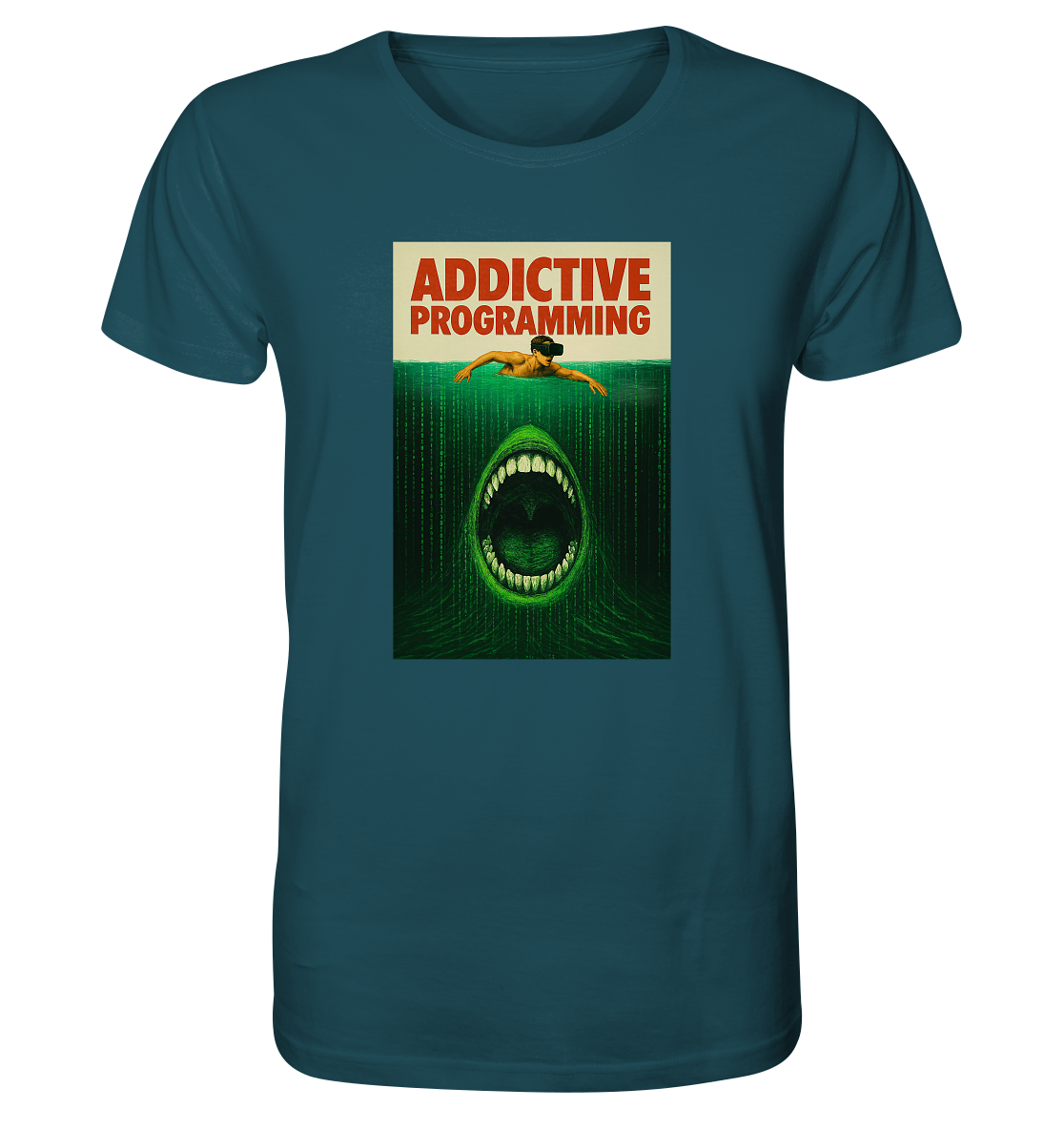 Addictive Programming Shark - Organic Shirt