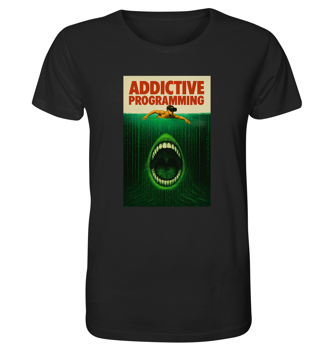Addictive Programming Shark - Organic Shirt
