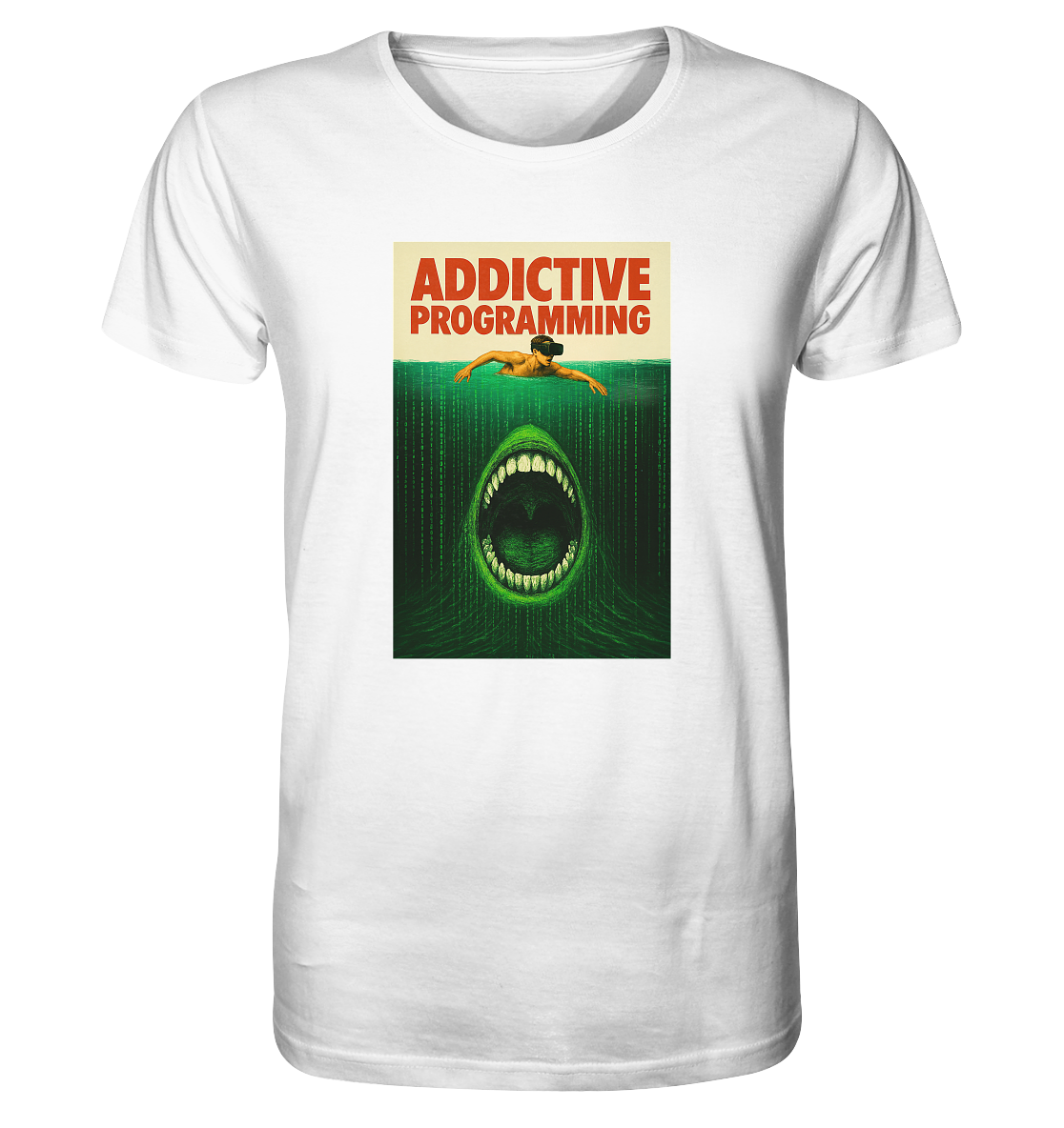 Addictive Programming Shark - Organic Shirt