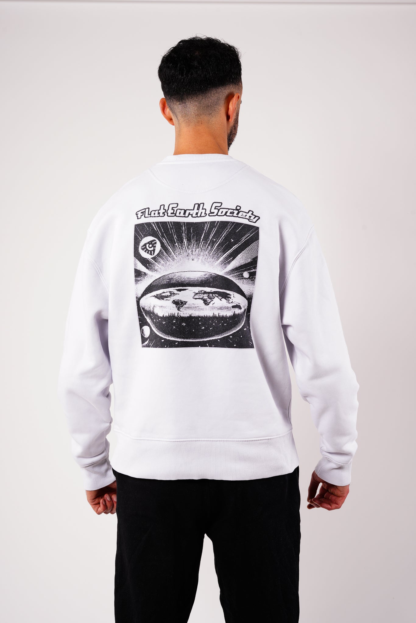 🔥Flat Earth Society - Organic Oversize Sweatshirt