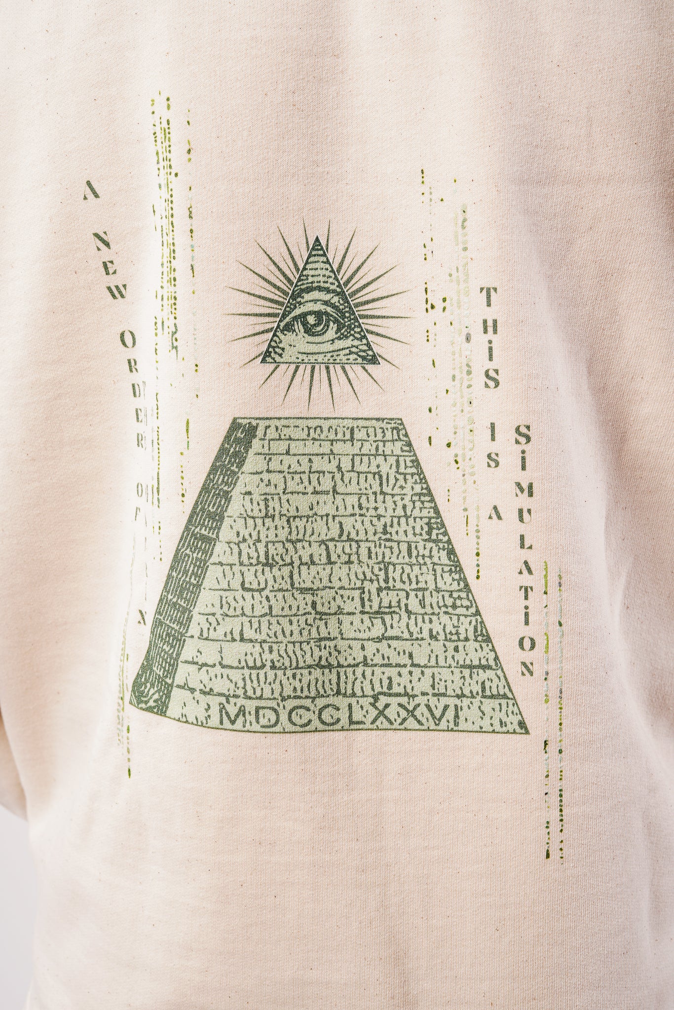 🔥 This Is a Simulation - Organic Hoodie