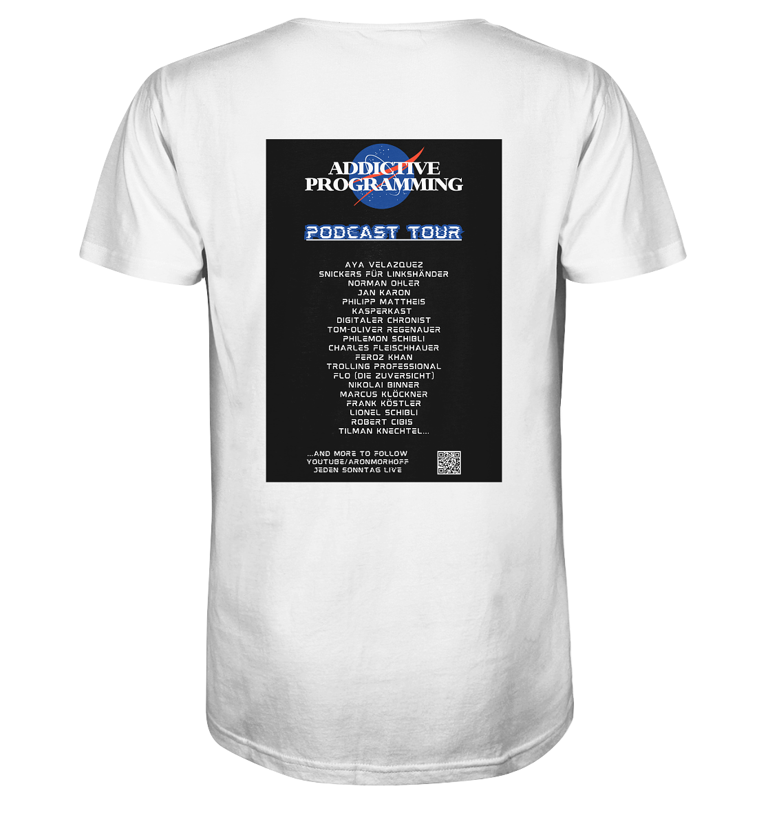 Addictive Programming Meme Logo v2 - Organic Shirt