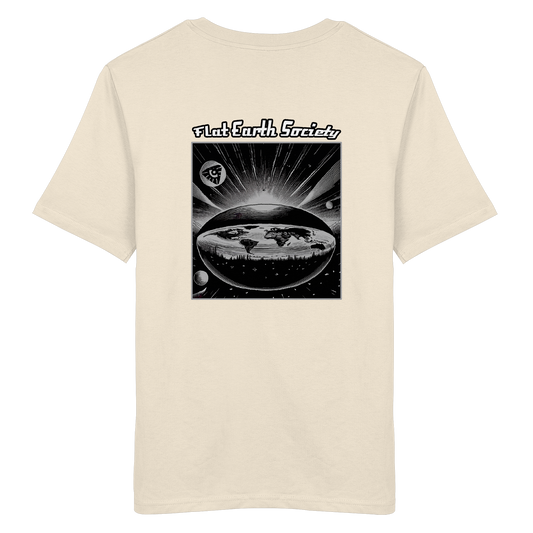 🔥 Flat Earth Society - Organic Shirt