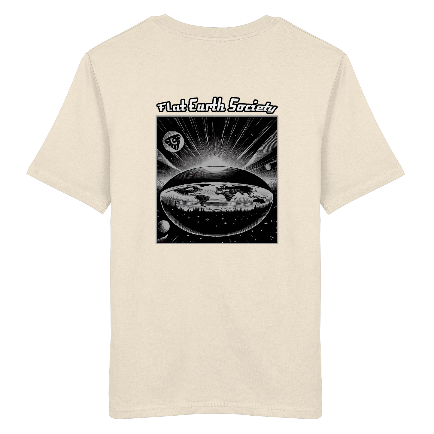🔥 Flat Earth Society - Organic Shirt