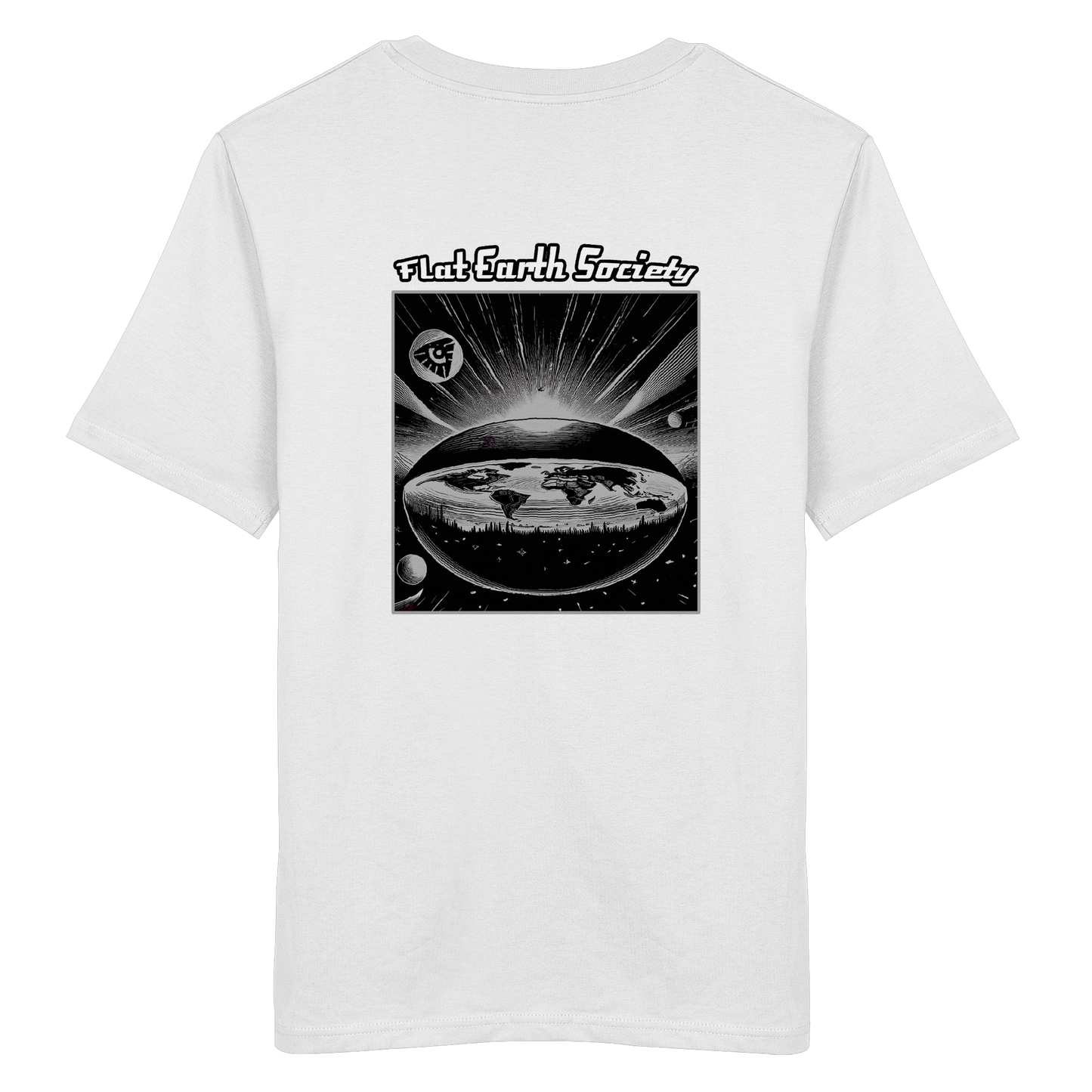 🔥 Flat Earth Society - Organic Shirt