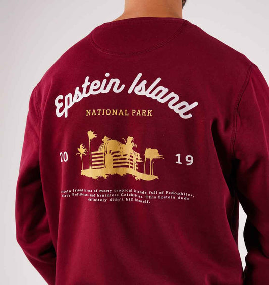 🔥 Epstein Island National Park - Organic Basic Unisex Sweatshirt