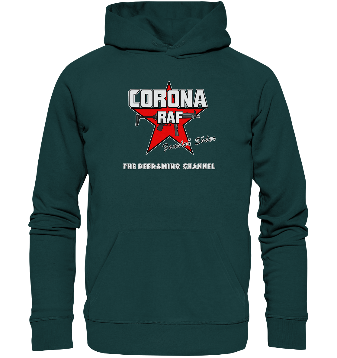 CORONA RAF - Fanclub Söder - Organic Hoodie