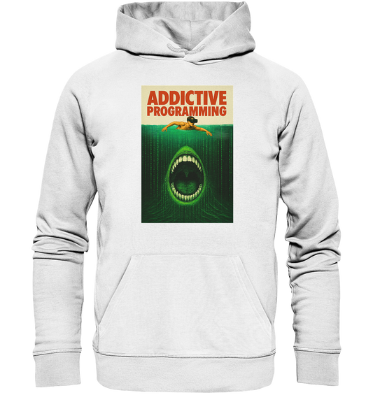 Addictive Programming Shark - Organic Hoodie