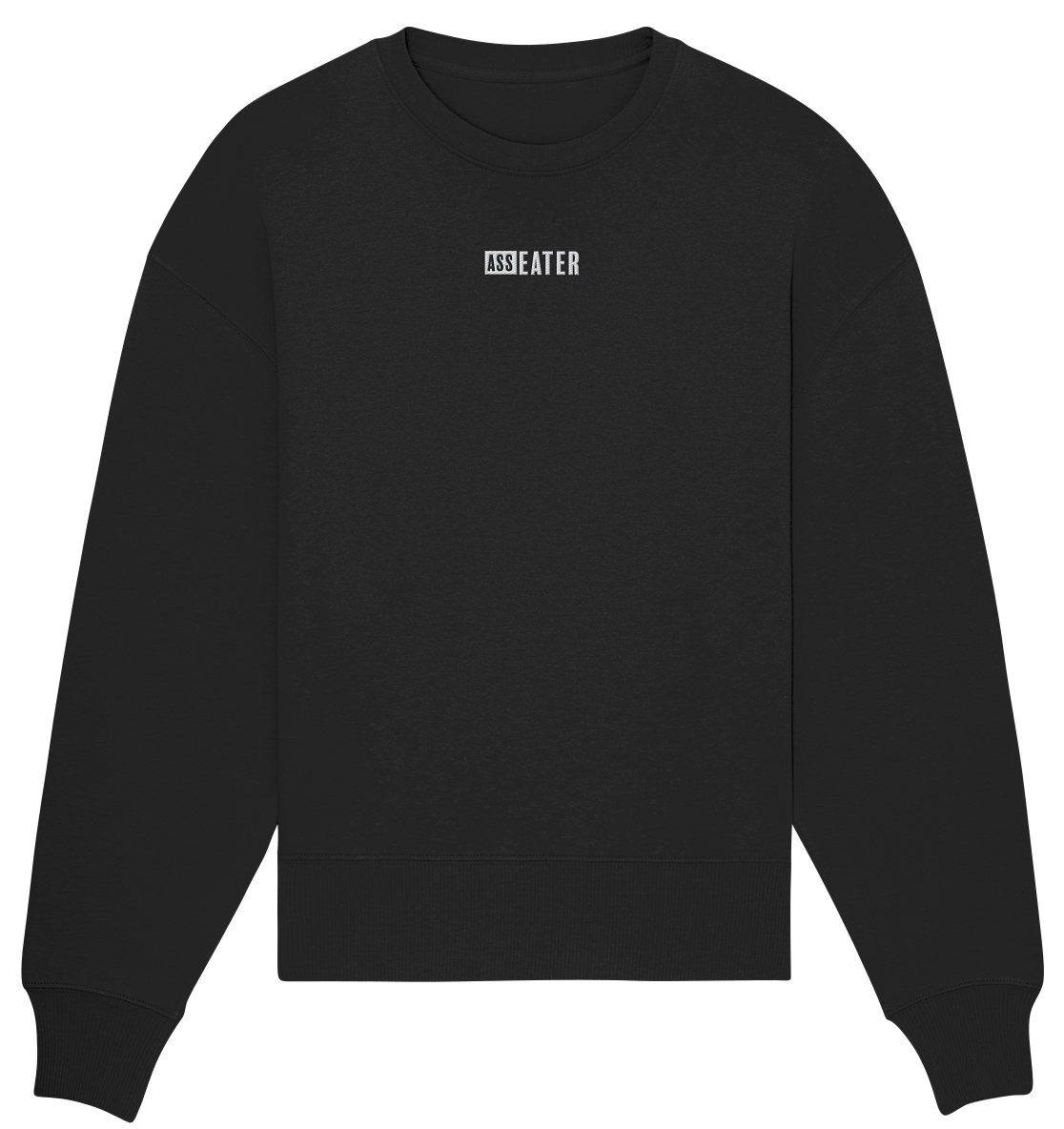 🪡 ASSEATER - Organic Oversize Sweatshirt (Embroidery)