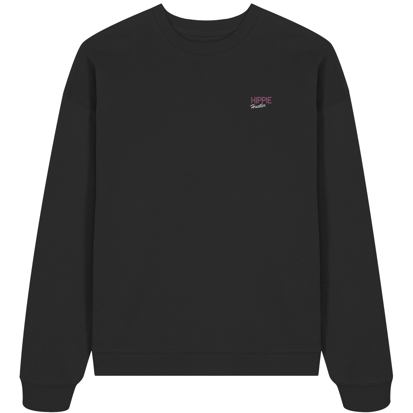 Hippie Hustler Stick - Organic Oversize Sweatshirt (Stick)