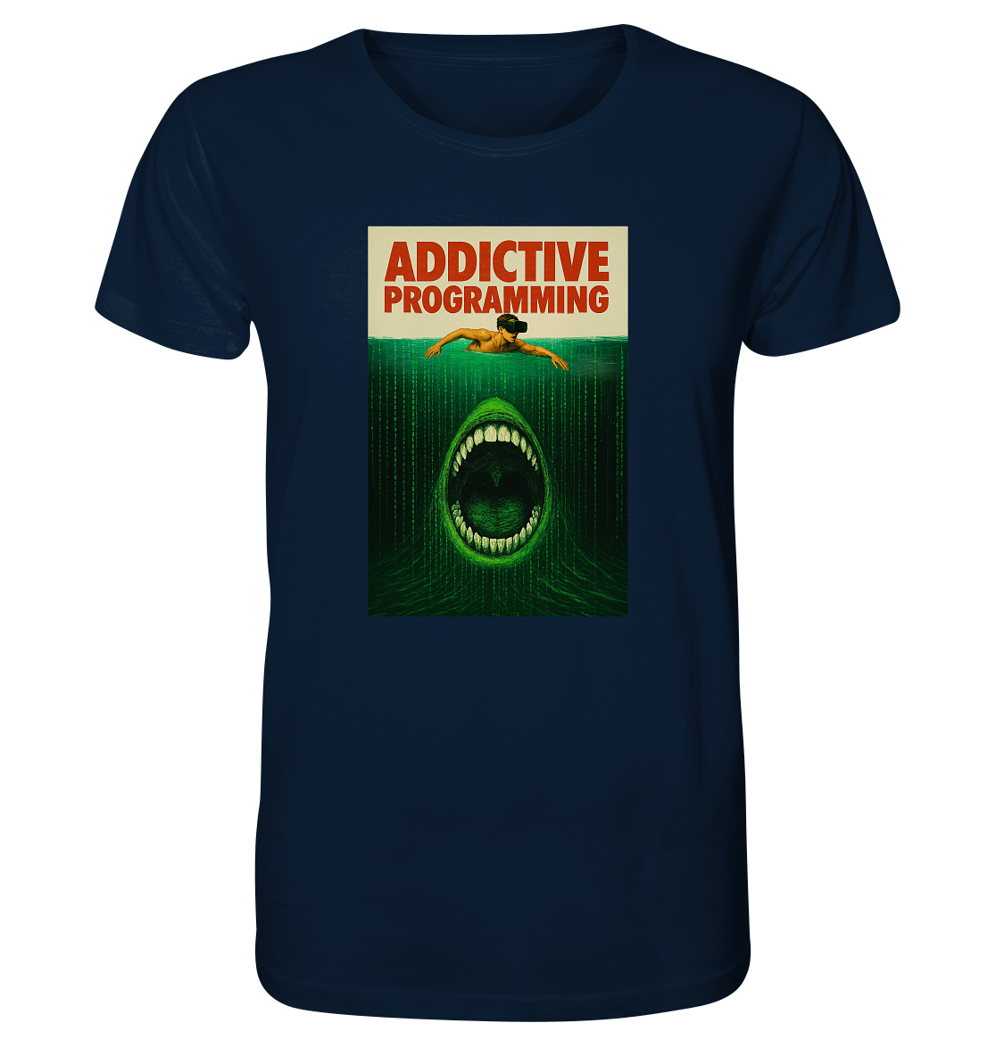 Addictive Programming Shark - Organic Shirt