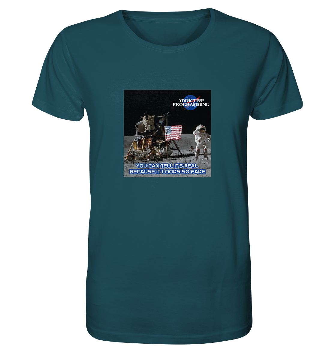 Addictive Programming Meme Logo v2 - Organic Shirt