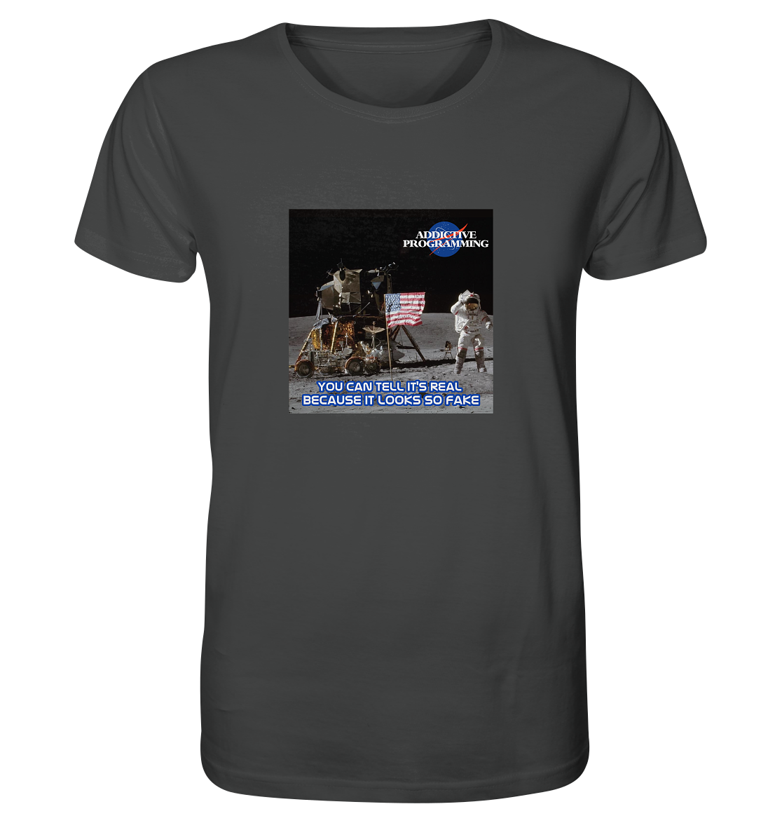 Addictive Programming Meme Logo v2 - Organic Shirt
