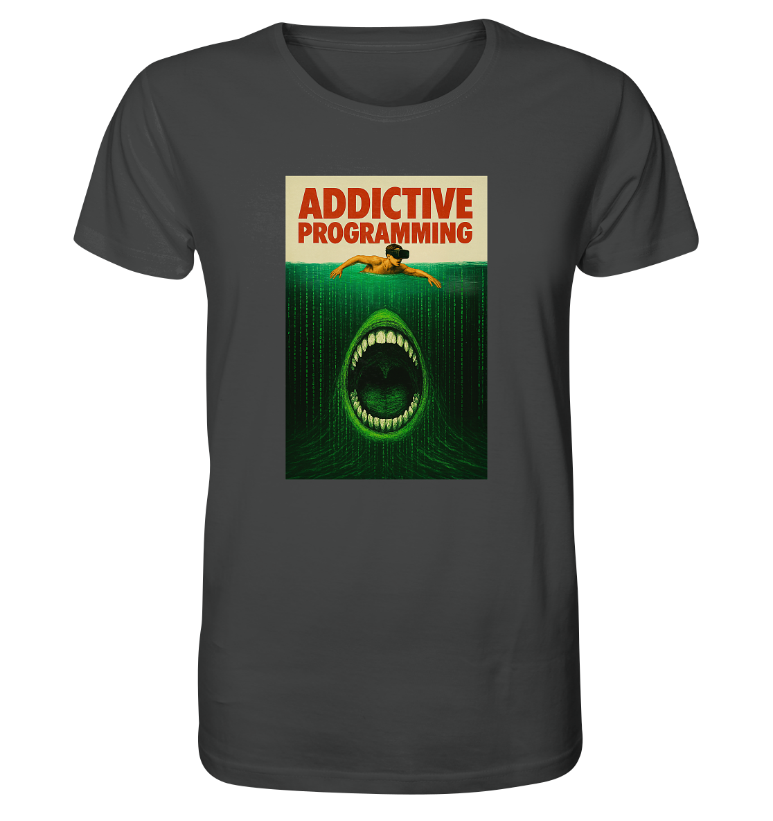 Addictive Programming Shark - Organic Shirt