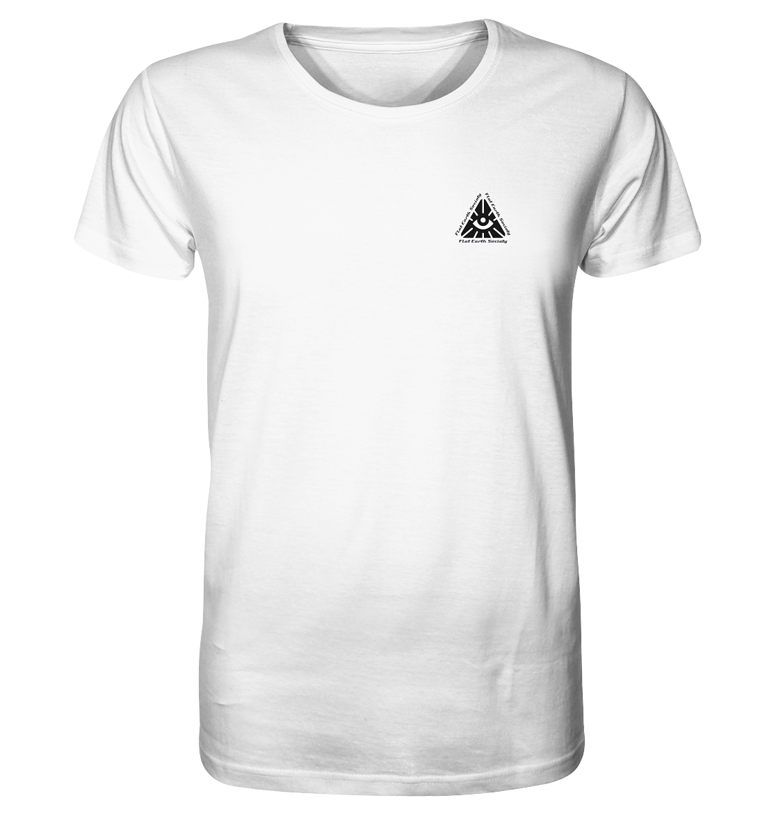🔥 Flat Earth Society - Organic Shirt